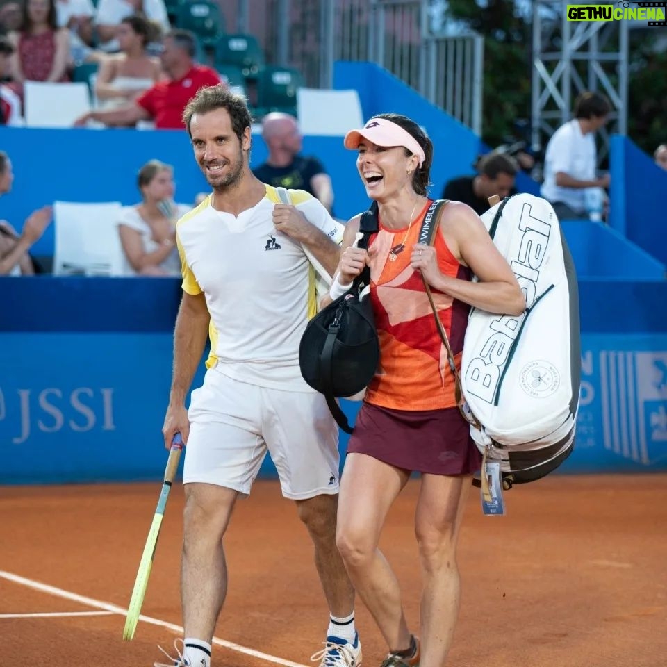 Alizé Cornet - 4.6K Likes - Quel immense bonheur de jouer ce premier jour de @hopmancup avec mon ami @richardgasquet34 et de ramener cette première victoire pour la France 💪🇨🇵
Et tout ça sur les courts de mon club devant un public au rendez-vous 😍🥹🙏 #IssaNissa
A tout à l'heure pour notre deuxième match contre la Suisse où nous essayerons de gagner notre place en finale ! ✊️