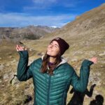 Alizé Cornet Instagram - Ne jamais perdre des yeux l'essentiel ⛰️🌱🍁🌳🍂🌍 Mercantour mon amour 💚 L'une des plus belles randonnées qu'il m'ait été donné de faire 🙏 #mercilavie