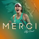 Alizé Cornet Instagram - Every story has a final chapter ✍️ Congratulations on an incredible career, @alizecornet. Allez!