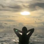 Alla Mikheeva Instagram – 🌊🌴

#maldives 
#sunset