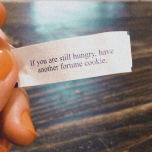 Allie McCulloch Instagram - someone out there in the fortune dept. got my back 🥠
