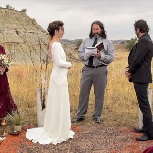 Allie McCulloch Instagram - had the most MAGICAL time celebrating my baby sister getting married this past weekend to the most amazing human in the Badlands, North Dakota! 

It was perfect. Perfect is the only word.
⚡️⚡️⚡️