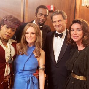 Allie McCulloch Instagram - today is the day! THE GLORIAS is on @amazonprimevideo @thegloriasmovie ⚡️⚡️⚡️⚡️
come hang out with me and @juliannemoore 

and @gloriasteinem 
and @lorrainetoussaint 
Annnnnd....
@janellemonae @bettemidler #aliciavikander @luluswilson @ryankarmstrong @kimberlynorrisguerrero @haute_kateure @nickybski @kimikogelman @hotlantaguy @imageb @dwmoffett @fionadomenica @ceg88 @ftabor6 @alexsaks 
and our captain, the one and only #julietaymor 
and SOOOO many more amazing artists... literally every human who worked on this film with us 
.
.
BIG OLE THANKS to @stwtalent @archetype_mgmt #rpmcasting @megcasting & @rebecca_casting and my girl @mandybisesti for my killer “brenda” brows 🔥

#gloriasteinem #feminist #brendafeigen #juliannemoore #amazon #thegloriasmovie #brows #savannah