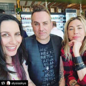 Allie McCulloch Instagram - old friends, forever young. 
🧡🧡🧡

#Repost @elysiaskye
・・・
Lunch break with these two pieces of my heart.