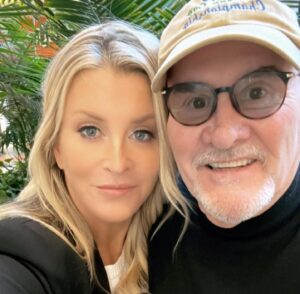 Allison Dunbar Instagram - If I’ve ever played a prank on you, it’s because of my dad. My dad fucked with me from the time I was a small child. He hid under my bed at night and grabbed my ankles when I was headed to sleep. Or he would wait, and pretend to be a wild animal under there until I shot out of bed & flew across the room. My dad was outrageous. He took me and my bff Becky to the Madonna concert in the 80’s, & someone beeped at us in traffic one too many times. My dad jumped out and offered to rearrange their face. I called him this year on my way to Madonna & we laughed about that.  Tim was the coolest. He drank goldschlager out of his barnoculars at the Eagles games that he attended with his identical twin Norm, who was his best friend and soulmate in this world. After serving as a prosecutor in the Attorney General’s office for decades, my dad retired and moved to Florida with his wife. He got bored and as a joke, he scored himself a job as a bagboy at the country club. He said it was for the free golf, but I know he just got a kick out of making five dollar tips for carrying someone’s bag to their car. Then he got bored again, moved back to PA and took a job on the other side, in the public defenders office. When I would come to visit him., he would introduce me as an assistant PD to his clients, and the two of us would proceed to interview the defendants about their alleged crimes. My dad did not take this world seriously, and I’m delighted to have inherited this gene. My dad followed the Rolling Stones well into his 60s. He loved a great joke, especially his own. My dad loved Ron, and delighted in the fact that they were seven years apart. He would introduce Ron as his son and then explode into gales of laughter. My dad lived hard & laughed his ass off. I can still hear that laugh. I miss you, Pop. I feel lonely in a way that I never understood. Thanks for making me who I am, Dad. I’m proud to be your daughter. I’ll be listening for that laugh.