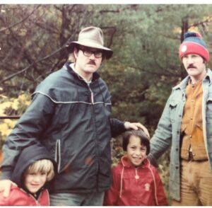Allison Dunbar Instagram - If I’ve ever played a prank on you, it’s because of my dad. My dad fucked with me from the time I was a small child. He hid under my bed at night and grabbed my ankles when I was headed to sleep. Or he would wait, and pretend to be a wild animal under there until I shot out of bed & flew across the room. My dad was outrageous. He took me and my bff Becky to the Madonna concert in the 80’s, & someone beeped at us in traffic one too many times. My dad jumped out and offered to rearrange their face. I called him this year on my way to Madonna & we laughed about that.  Tim was the coolest. He drank goldschlager out of his barnoculars at the Eagles games that he attended with his identical twin Norm, who was his best friend and soulmate in this world. After serving as a prosecutor in the Attorney General’s office for decades, my dad retired and moved to Florida with his wife. He got bored and as a joke, he scored himself a job as a bagboy at the country club. He said it was for the free golf, but I know he just got a kick out of making five dollar tips for carrying someone’s bag to their car. Then he got bored again, moved back to PA and took a job on the other side, in the public defenders office. When I would come to visit him., he would introduce me as an assistant PD to his clients, and the two of us would proceed to interview the defendants about their alleged crimes. My dad did not take this world seriously, and I’m delighted to have inherited this gene. My dad followed the Rolling Stones well into his 60s. He loved a great joke, especially his own. My dad loved Ron, and delighted in the fact that they were seven years apart. He would introduce Ron as his son and then explode into gales of laughter. My dad lived hard & laughed his ass off. I can still hear that laugh. I miss you, Pop. I feel lonely in a way that I never understood. Thanks for making me who I am, Dad. I’m proud to be your daughter. I’ll be listening for that laugh.