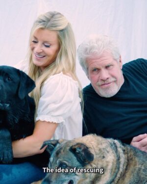 Allison Dunbar Instagram - Our family had such a special time together working with @peta and discussing how important it is to adopt and never buy dogs 🐾 @allisondunbar, Harrington, and our late Sassypants want to remind everyone to help homeless and senior animals by adopting—they bring so much love into our lives ❤️🐶
