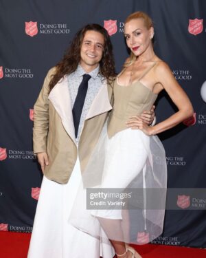 Allison McAtee Instagram - Fun #nighout❤️ Thank you @salvationarmyus for always doing #themostgood 🔔 and for hosting such a #goregous #gala ✨
My #stunningdress is the spectacular #designer @designsbyrjg 🤍 #luxuryfashionfriday #fairytaledress #losangeles #actress #redcarpet #beverlyhills