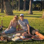 Allison Munn Instagram - Impromptu sunset picnic. (📸 by our 5 year old)