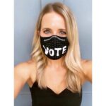 Allison Munn Instagram - ⁣ I’m a nerd about voting & I have been since I was a teenager. When I was growing up, my core values differed from most of the people around me & I couldn’t wait to be old enough to vote. Because I’d be 18 by the general election, I was allowed to register at 17 (for the primaries) & I remember feeling giddy with power. ⁣ ⁣ My late father was a lobbyist & we had completely opposite political viewpoints. We would debate about politics but it never turned ugly - it just drove him nuts that my vote was essentially cancelling out his. I miss him most around election time. ⁣ ⁣ I still feel giddy when I vote. Whenever I see racism, xenophobia, homophobia, transphobia, basic human rights in danger of being taken away, kids locked in cages, climate change deniers & people in power who tell us not to be afraid of a deadly pandemic that has killed over 200,000 Americans, I love that at the very least, MY one vote will cancel out the one vote of someone who supports this hate. That is power. Voting is power. I’m using that power to vote for @JoeBiden & @KamalaHarris. ⁣ ⁣ I’m preemptively shutting off comments because I don’t feel like dealing with bots & trolls on my birthday. ⁣ ⁣ Please enjoy these random photos & embarrassing outfits from the distant past. ⁣ ⁣ Please Vote. Vote early if you can. 🗳 ⁣#vote #rockthevote @rockthevote ⁣ Mask: @variantmalibu⁣ Mask Chain: @mynicejewishmother ⁣ ⁣