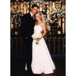 Allison Munn Instagram - 13 years* later and he’s still my favorite person. Happy Anniversary, @scottholroyd. ⁣🤍 ⁣ *including 250 days of quarantine!⁣ ⁣ 📸 @gaylebrooker 👗 @moniquelhuillier