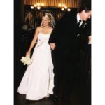 Allison Munn Instagram - 13 years* later and he’s still my favorite person. Happy Anniversary, @scottholroyd. ⁣🤍 ⁣ *including 250 days of quarantine!⁣ ⁣ 📸 @gaylebrooker 👗 @moniquelhuillier