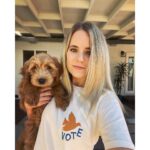 Allison Munn Instagram - 💥Update: I just announced the winners in my stories. Thank you to all who entered!💥⁣ ⁣ 💥Vote T-Shirt Giveaway💥 ⁣ I got so many DMs asking about the VOTE t-shirt I was wearing the other day in my stories. It’s from @shopdarlingclementine & they’ve generously offered to give away 2 shirts (in baby/child or adult sizes) to my followers. All you have to do to enter is 1) like this post, 2) comment with a “🗳,” & 3) follow @shopdarlingclementine. The winners will be chosen at random & announced on Monday. Spread the word & good Luck!! 💥 #YourVoiceYourVote 🗳