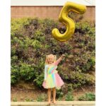 Allison Munn Instagram - We’re on Day 182 of quarantine & wildfires are raging nearby but this magical kid just turned 5 & that’s something to celebrate. 🖐