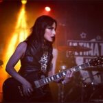 Allison Scagliotti Instagram - Caught channeling my meanest Misfit at @ultimatejamnight by @timjanssensmusic.