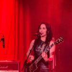 Allison Scagliotti Instagram - Made the blood flow up the walls at @thewhiskyagogo last night. Throw and go with jam buddies @basscrasher @toshajonesdrums and @matt_e_fuller for @ultimatejamnight. Someone tell @officialdanzigverotik and @doylewolfgangvonfrankenstein.