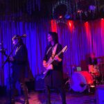 Allison Scagliotti Instagram - From the decadent debut of @faintingparty at Bar Sinister, my all time favorite @neworderofficial tune. Thank you for fainting. Tone recipe: Goldie STV @music_man @tenyearsisadecade, @earthquakerdev, @strymonengineering pedals @orangeamplifiers Crush amp. #ernieballartist #sheshreds