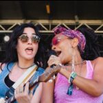 Allison Scagliotti Instagram - Go ‘head, girl. With @sherrakele at the @grittyinpinklife jam. @fairwellfest 2023. 📸: @ismaelquintanillaiii