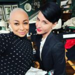 Allison Scagliotti Instagram - Ding dong, the actor’s strike is over. Here’s the last time I got to do the thing: back in March, with the genius @ravensymone. Holding for laughs going on 22 years.