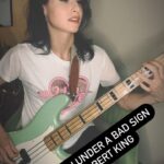 Allison Scagliotti Instagram - Full moon coming, got me feeling not so hot about my astrology. Almost like I was… born under a bad sign. #doublevirgo #libramoon #bassbreak
