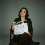 Allison Scagliotti Instagram - “If I’m hitting a wall and feeling uninspired in a particular project, sometimes I need to just set it aside and play for the sake of playing without an outcome in mind. Just to reconnect with why I am doing this to begin with.” In celebration of #MentalHealthAwarenessMonth, we sat down with musician/director/actress/creative coach Allison Scagliotti @wittyhandle to talk about how she handles creative blocks, practices self-compassion, her creative coaching @silentgcoaching, and how she navigates anxiety before shows. If you want to see more Real Talk conversations, please support Backline by donating this MHAM! Every gift will be matched by @positive_legacy so DOUBLE your impact today! Donate link in bio! Video: @mjlat , production assistant & film photo: @v.k.rees #backline #backlinecare #realtalk #mentalhealth #mentalhealthawareness #mentalhealthmatters #allisonscagliotti