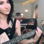 Allison Scagliotti Instagram - Clean licks for a rowdy howdy. #sheshreds #ernieballartist