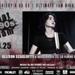 Allison Scagliotti Instagram - Back at it with my jam buddies. Extra jelly. Next Tuesday at @ultimatejamnight @thewhiskyagogo.