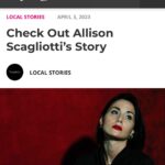 Allison Scagliotti Instagram - On my reintroduction tour. New interview with @voyagelamag out now. Read it and weep.