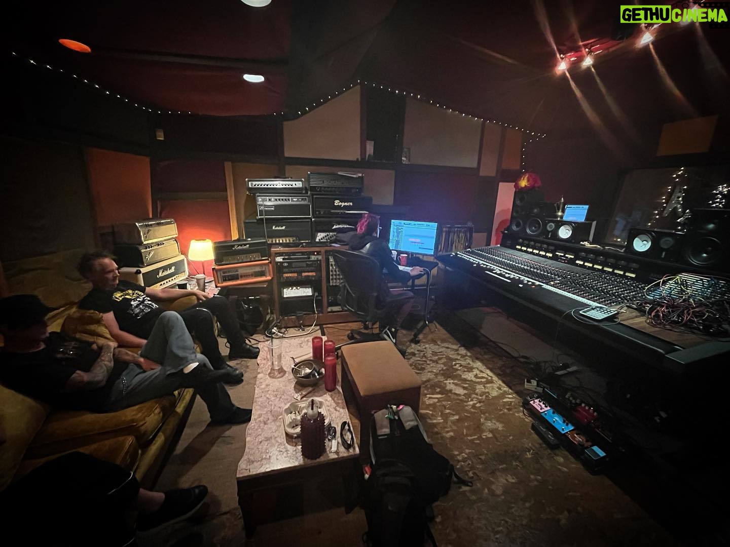 Allison Scagliotti Instagram - Another rock mission: scooted out to Santa Ana to provide some stressed out vocals for @matt_e_fuller and friends. #Superfluous #gangvocals #hey