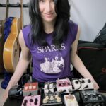 Allison Scagliotti Instagram - There comes a time in every Dingbat’s life where she needs a little more space. New @voodoolabofficial rig with all my goodies and room for one more, #foundonreverb. #guitargear #pedalboard #dingbat