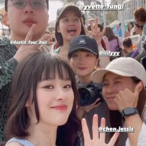 Ally Chiu Instagram - 🎠🎪📷
我不知眼角那個是什麼東西