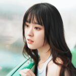 Ally Chiu Instagram - 💌 當一天的日系女孩 你說在特別安靜的氛圍裡 總會透露出一絲特別的情懷 我們可以是想念 是全新的創造 __只想好好記住這樣的當下 情人節快樂呦🤍💙