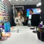 Ally Maki Instagram – bts with my amazing team (and bb girl 🙃) for @kellyclarksonshow. An absolute highlight of this entire trip was meeting one of Kelly’s sweet staffers who wore @asianamericangirlclub to the taping (slide 4). It’s moments like these that make my day! 
⁣
Styled x @cristinaehrlich 
@meg_galvin 
Wearing x @anonlychild 
Glam x @seijinyc @gitabass 
@teamid @kawachouttt @rscapellan @daniel_billington @alliemillette 
#TEAMAAGC