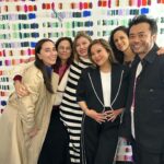 Ally Maki Instagram – bts with my amazing team (and bb girl 🙃) for @kellyclarksonshow. An absolute highlight of this entire trip was meeting one of Kelly’s sweet staffers who wore @asianamericangirlclub to the taping (slide 4). It’s moments like these that make my day! 
⁣
Styled x @cristinaehrlich 
@meg_galvin 
Wearing x @anonlychild 
Glam x @seijinyc @gitabass 
@teamid @kawachouttt @rscapellan @daniel_billington @alliemillette 
#TEAMAAGC