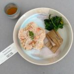 Ally Maki Instagram – Cherry blossom tea ceremony by Tomoko Imade Dyen @turningoffjapanese x @owiugoods. This was hands down one of the most special experiences I’ve had lately. Tomoko, who is an experienced Culinary Curator from Japan, just got back from Kagoshima (which is where my family is from) to curate and bring back some of the most special teas of the many seasons of Japan. ⁣
⁣
Tea ceremonies are more than just the act of drinking tea, but an invitation to commune and appreciate ritual and stillness. We learned so much about different teas and their origins, discovered my new favorite tea Chirancha, tried fermented Awabancha with sweet natto and Genmaicha from the shop in Kyoto where it was originally created. Each tea is paired with a handmade wagashi by @adzuki_life all served on @amandagnwn OWIU pottery. The whole ceremony was exceptional and brought us right back to Japan. Sign up for one of her future events (she has a waiting list!) We are bringing this experience to @asianamericangirlclub very soon so stay tuned. Trust me you will not want to miss this when it happens. ⁣
⁣
Our menu:⁣
Sparkling Fukamushi-cha (Shizuoka)⁣
Spring Crudités⁣
⁣
Chirancha (Kagoshima)⁣
Asparagus spring roll⁣
⁣
Fermented tea tasting (Awabancha-Tokushima, Oolong-Kagoshima; Kohcha- Kyoto)⁣
Savory and sweet Natto⁣
⁣
Genmaicha (Kyoto)⁣
Seasonal oshokuji⁣
⁣
Matcha (Kyoto)⁣
Sakuramochi and Sakura Mochi and Sakura Kiribashi by KASHI AMAIRO