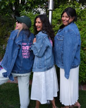 Ally Maki Instagram - #teamaagc is the best team ☁️🫶 #AAGCxLevisxThuy AAPI Night 2024 ⁣
⁣
@asianamericangirlclub x @levis x @thuymusic