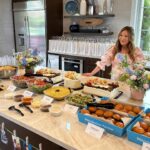 Ally Maki Instagram – 💐💞 Yesterday’s baby shower feels like a dream. We are on cloud 9 and so overcome with love and support for our baby girl. It really does take a village and knowing that she is going to come into this world with such inspirational and LOVING friends and family around her feels unreal. Thank you to all who sent us little notes of support and to everyone who spent the day with us. We can’t wait to meet our little girl! 🫶☁️ ⁣
⁣
Thank you’s from the bottom of our hearts to: ⁣
⁣
Hosted by: @therealkarawang @rowenatsai and my mom! 🩷⁣
⁣
Catered by: my absolute favorite @mendocinofarms we love you @ellen.c.chen 
⁣
Flowers: @theplumdahlia 
⁣
Balloons: by my brother (who is weirdly so talented at balloons 😂) @adam.matsu 
⁣
Game show hosts (4life): @shrrycola @james.s.li 
⁣
Wooden arch: @ca__e_ & Chris⁣
⁣
Photos: @djlilvibey @mariselazumbado 
⁣
Cookies biscuits: @kapi.cafe⁣
⁣
Cake: @emilyfuturama @remiyamamoto 
⁣
Gift bags: @tochisnacks @drinktheqi @kimlyparc @drinknarra @drinkwaveswater 
⁣
Glam: @rubyvo_