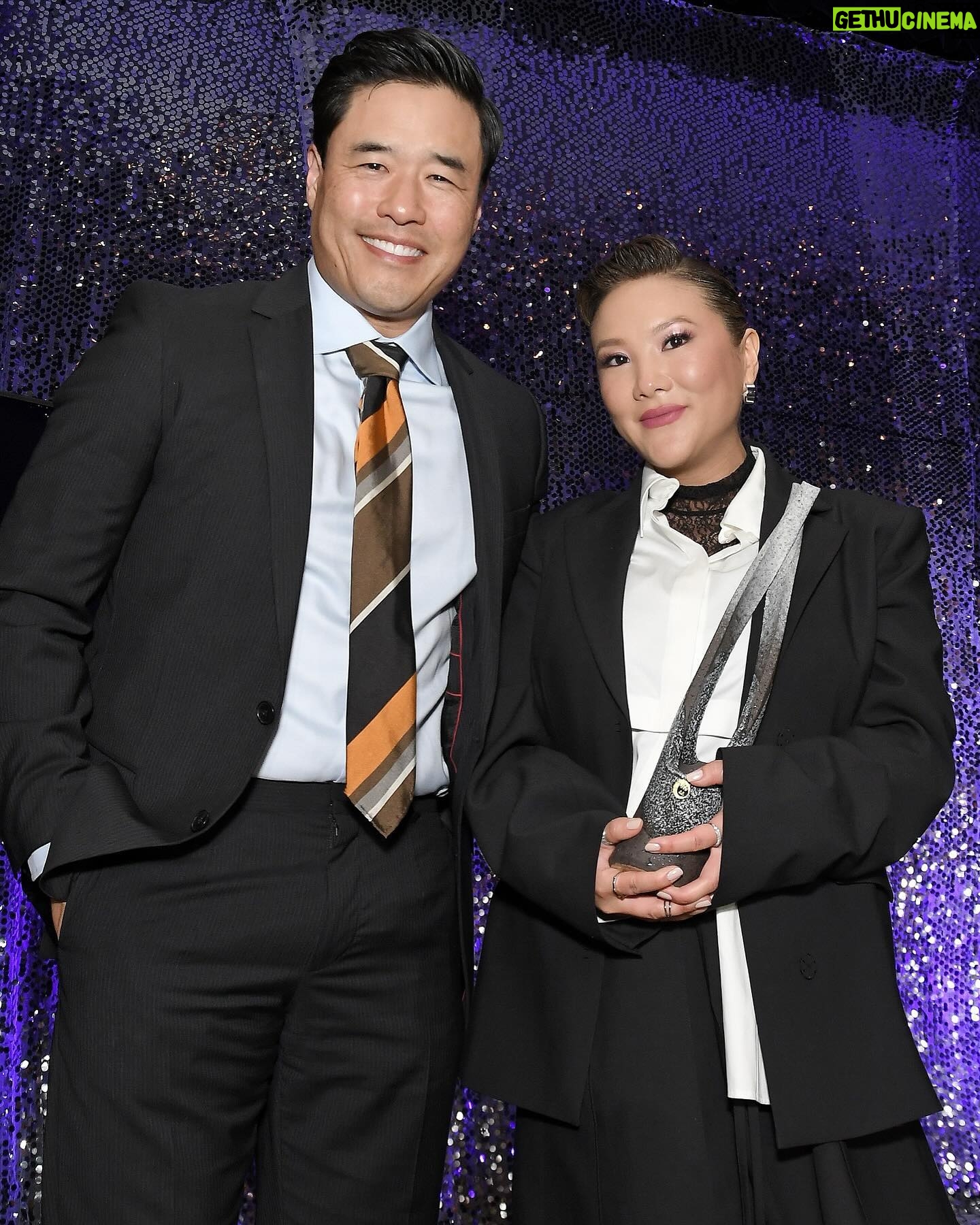 Ally Maki Instagram - Still in shock. Thank you CAPE for the tremendous thrill of being honored as Best Actor in Film at this year’s @capeusa RADIANCE gala- celebrating extraordinary women and nonbinary API in the entertainment industry. It was a night filled with tears (and more tears) and an overwhelming sense of hope for all that’s to come. @michsugi @jesvu and the entire team I can’t thank you enough for the work you do to make sure we are accurately represented in this industry. I never imagined I’d get to play two characters in one summer that both reflect my family history and encompass my worldview as a proud 4th generation Japanese American. Two female characters, both written with agency and beautifully layered with imperfections, heart and a real sense of humanity. Filming both Shortcomings (the directorial debut of Randall Park) and Seagrass (the directorial debut of @meredithhamabrown) forever changed parts of my heart and moved the needle forward on what I believe is possible for not only myself, but our community as a whole. Randall - your empathy and creative heart go unmatched in this business. Thank you for taking the time to present this award to me. Time and time again you just continue to show your golden heart. Thank you so much for this tremendous honor. ❤️