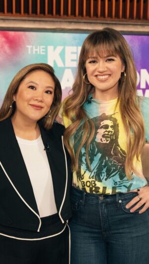 Ally Maki Instagram - Pinch us—we must be dreaming! ☁️ Founder, @allymaki recently appeared on the @kellyclarksonshow to chat about life & upcoming projects. Naturally,  @asianamericangirlclub came up in the discussion, highlighting how #TeamAAGC continuously shows up for the community! We’re incredibly thankful for this community & all the love and support you bring. 💖✨

Also, shoutout to the incredible @kellyclarkson!!! The team here at AAGC, love you & your ICONIC covers. 🫶

#asianamericangirlclub #aagc #teamaagc #kellyclarksonshow