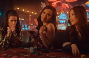 Ally Maki Instagram - Can’t believe we are already over halfway through season 2 of #TheBigDoorPrize! Before you watch today’s new episode, make sure you catch last week’s girl’s night casino ep expertly written by @swalkx (who also cameos, slide 2) and directed by @jjhcanning. Getting to play with @maryhollandaise @gabrielle_dennis is just the friggin best. 🦋 Episodes 1-6 of season 2 are available to binge now on @appletv!