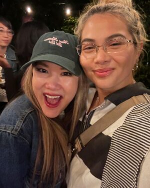 Ally Maki Instagram - #teamaagc is the best team ☁️🫶 #AAGCxLevisxThuy AAPI Night 2024 ⁣
⁣
@asianamericangirlclub x @levis x @thuymusic