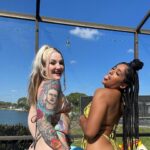 Allysin Kay Instagram - The next #HotGirlTwitch is set! Mark your calendars for Sunday 10/29 for our second annual SPOOKY HGT 👻 (time TBD) Any guesses on our couples costume this year? 😈