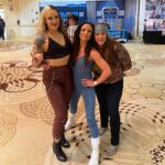 Allysin Kay Instagram – We were thisssss🤌🏼close to a Slugs reunion pic, just missing @chelseaagreen 😭

Thank you @officialwrestlecon! Meeting fans, getting to put Twitch handles to faces, and reuniting with friends that I haven’t seen in YEARS is what makes the chaos of these weekends worth it 🖤

I also live streamed Day 2 on my Twitch – You can still watch the replay! (Link in stories & bio)

10 pics is not enough to share everything from this weekend, so the rest are going on my Patreon for now.

Thank you, Philly!