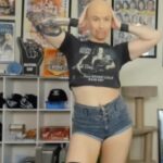 Allysin Kay Instagram - In honor of my THREE YEAR TWITCH ANNIVERSARY!!! (yesterday) Here’s a throwback to one of my first live cosplays: STONE HOELD STEVE THOTSIN 💀🍻 Live streaming has taught me a lot about myself. Pro wrestling made me comfortable working (& talking) on the fly, and just going LIVE, PAL. But there’s a different kind of vulnerability you have to embrace when you’re live for long periods of time. Twitch has made me a better entertainer, more comfortable in the uncomfortable, and has helped build bonds that regular social media has never done for me. My chat has truly become a community. Sometimes we’re sitting in an inflatable pool in a bald cap, sometimes we’re having serious conversations about our trauma. Thank you for all of your support & all the memories over the past 3 years 🖤