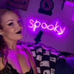 Allysin Kay Instagram – First cosplay of the spooky season is tonight on Twitch! 👻

Chat votes on my costumes all season long & they started this one off with a real challenge. 😅 Come see if I can pull this off AND vote for my next one at 10pm ET 🖤

[Link in stories & bio]