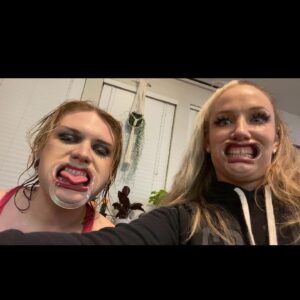 Allysin Kay Instagram - I don’t have the capacity to write a long caption rn, but I just want to say THANK YOU to everyone (virtually & IRL) that helped us survive our 48-hour Twitch stream 🖤

🤪🤪🤪