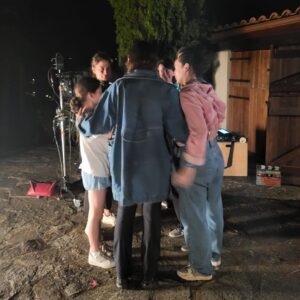 Alma Jodorowsky Instagram - Fin de tournage pour « L’Aînée », mon premier court-métrage 🦋🔥 MERCI à toute l’équipe incroyable de m’avoir si bien entourée pour raconter cette histoire. J’ai beaucoup de chance ♥️ @marinealaric @lesfilmsvelvet @julia_mingo_dop @lou.rech @mariefouche21 @leaforessst @coline__cdt @jennifergabrielle28 @mdlilia @dolgarinalaar @nalicoco @mathbordat … 
Très très hâte de la suite !