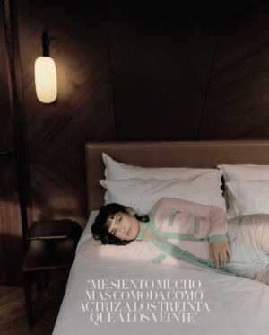 Alma Jodorowsky Instagram - Gracias @harpersbazaares ! 
✍️ Celia Cuervo 📸 @wesolowska_paulina 
« SPLIT » coming out it two days 🤩💫💫💫