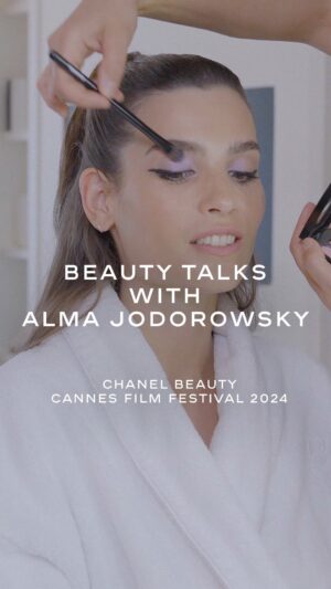 Alma Jodorowsky Instagram - LAST LOOKS. CHANEL Beauty talks with actor @AlmaJodorowsky, as she prepares to walk the steps at the 77th Cannes Film Festival. The House ambassador explains what inspired her makeup look for the evening, and how beauty is represented in her latest film Les Reines du Drame. 

GET THE LOOK:
ROSES COQUILLAGE EXCLUSIVE CREATION Blush
LUMIÈRE DE L’OCÉAN EXCLUSIVE CREATION 
OMBRE ESSENTIELLE N°236 Brun Talpa
LES 4 OMBRES CORAL TREASURE N°88 Coral Treasure
SIGNATURE DE CHANEL Eyeliner N°10 Noir
ROUGE ALLURE VELVET Nuit Blanche 03:00
—
#CHANELBeauty #CHANELMakeup #Cannes2024