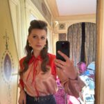 Aly Michalka Instagram – Wish I was at Paris Fashion week but alas I’m at home packing up our place 

Have an incredible show @harris_reed sending you so much love #tbt